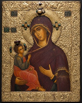 Православна ікона «Праворучиця», XVIII- IX століття.