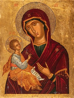 Богородиця Дексіократуса — ікона з кола Андреаса Ріццоса, XV–XVI століття